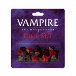 Vampire the Masquerade Dice Set Kauliukai