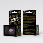 Treasure Generator Die: Shimmering Purple&Gold