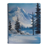 UP - Bob Ross - Winter Paradise 9-Pocket Zippered Pro-Binder for Tabletop Gaming segtuvas