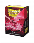 Dragon Shield Dual Matte Sleeves - Fury 'Alaric, Crimson King' (100 Įmaučių)