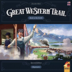 Great Western Trail: Second Edition &ndash; Rails To The North (2022) Stalo Žaidimo Papildymas