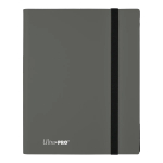 UP - 9-Pocket PRO-Binder Eclipse - Smoke Grey Kortų Albumas
