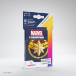 Gamegenic - Marvel Champions Art Sleeves - Captain Marvel (50+1 Įmautės)