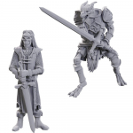 D&D Nolzur's Marvelous Miniatures: Limited Edition 50th Anniversary &mdash; Skeleton Knights (Figūrėlės)