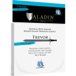 Paladin Sleeves - Trevor Premium Medium+ Square 76x76mm (55 Įmaučių)