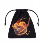 Dragon Black & adorable Dice Bag (Kauliukų Mai&scaron;elis)