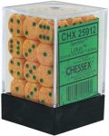 Chessex Speckled 12mm d6 Dice Blocks with Pips (36 Dice) - Lotus (Kauliukai)