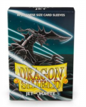 Dragon Shield Small Sleeves - Japanese Matte Jet (60 Įmaučių)
