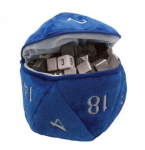 UP - D20 Plush Dice Bag - Blue (Mai&scaron;elis Kauliukams)