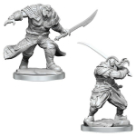 Magic: The Gathering Unpainted Miniatures - Zurgo Helmsmasher & Unyielding Krumar