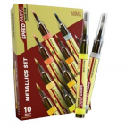 The Army Painter Speedpaint Marker Metallics Rinkinys