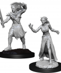 Magic the Gathering Unpainted Miniatures: Vampire Lacerator & Vampire Hexmage