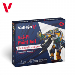 Vallejo - Game Color / 12 colors + figure - Sci-Fi Paint Set by Angel Giraldez