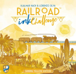 Railroad Ink Challenge - Shining Yellow Edition (2021) Stalo Žaidimas
