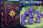 Elder Dice Star of Azatoth Nebula The Purple Void kauliukai
