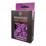 DreamTrace Gaming Tokens: Warpfire Purple (Žetonai Stalo Žaidimams)