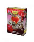 Dragon Shield Brushed Art Japanese size Sleeves - Valentine Dragon 2022 (60 Įmaučių)