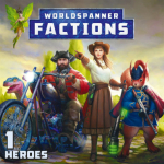 Worldspanner Factions - Set 1: Heroes stalo žaidimas