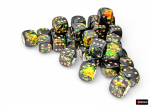 Brush&trade; Deep Forest&trade;/gold 12mm Dice Block&trade; kauliukai