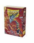 Dragon Shield Japanese Size Matte Clear Outer Sleeves - Clear Cosmere (60 Įmaučių)