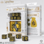 Harry Potter - Hufflepuff Dice & Pouch (Kauliukai)