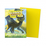 DS Standard size - Matte Dual - Yellow & Silver (100 Sleeves) Kortų Imautės