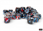 Brush&trade; Dark Side&trade;/blue 12mm Dice Block&trade; kauliukai