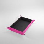 Gamegenic - Magnetic Dice Tray Rectangular Black/Pink (Kauliukų Ridenimo Dėklas)
