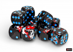 Brush&trade; Dark Side&trade;/blue 16mm Dice Block&trade; kauliukai