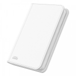 Ultimate Guard Zipfolio 160 8-Pocket Xenoskin - White (Kortų albumas)