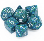 Chessex S/P 7-Die Set - Sea (Kauliukai)