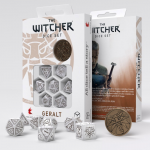 The Witcher Dice Set Geralt - The White Wolf (Kauliukai)