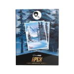 UP - Bob Ross - Winter Paradise 105ct APEX Deck Protector Sleeves for Tabletop Gaming įmautės