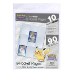 UP - 9-Pocket Pages (11 Hole) Refill Pack (10 puslapių)