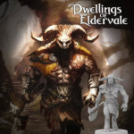 Stalo žaidimo papildymas Dwellings of Eldervale: Minotaur (2020)