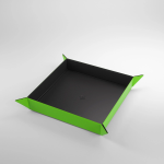 Gamegenic &ndash; Magnetic Dice Tray Square Black/Green (Kauliukų Ridenimo Dėklas)