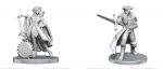 Critical Role Unpainted Miniatures: Jester Lavorre & Fjord Stone (Figūrėlės)