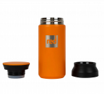 Red nerūdijančio plieno termo puodelis 330 ml. - oranžinis