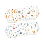 PupiStop mokomosios kelnaitės - atprastukės | 6 vnt rinkinys