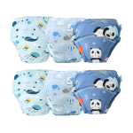 PupiStop mokomosios kelnaitės - atprastukės | 6 vnt rinkinys