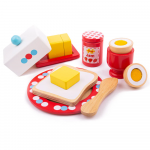 Bigjigs medinis pusryčių rinkinys vaikams