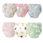 PupiStop mokomosios kelnaitės - atprastukės | 6 vnt rinkinys