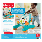 FISHER-PRICE 2 in 1 muzikinė pingvino vaik&scaron;tynė (JHF74)