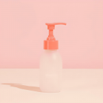 Daugkartinis dantų pastos buteliukas rausvas 80 ml