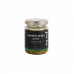 Kanapių sėklų pesto su bazilikais, 150 g