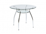 Apvalus stiklinis stalas FINEZJA A