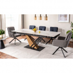 I&scaron;skleidžiamas stalas Genesis White 160