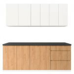 Virtuvės komplektas Aspen [2M-6EL]