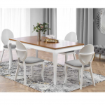 I&scaron;skleidžiamas stalas WINDSOR baltas