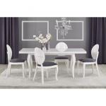 Valgomojo komplektas [Mozart stalas ir Verdi kėdės]